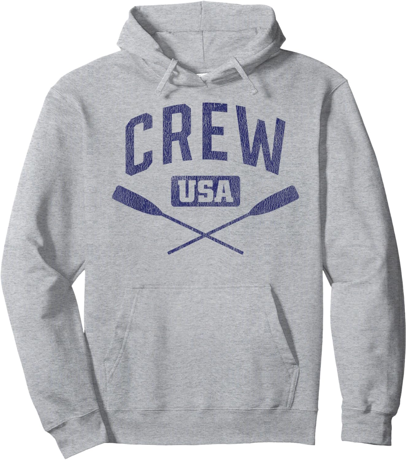 Rowing Crew USA Coxswain Sculling Row Team Hoodie - Hoodie | Ash
