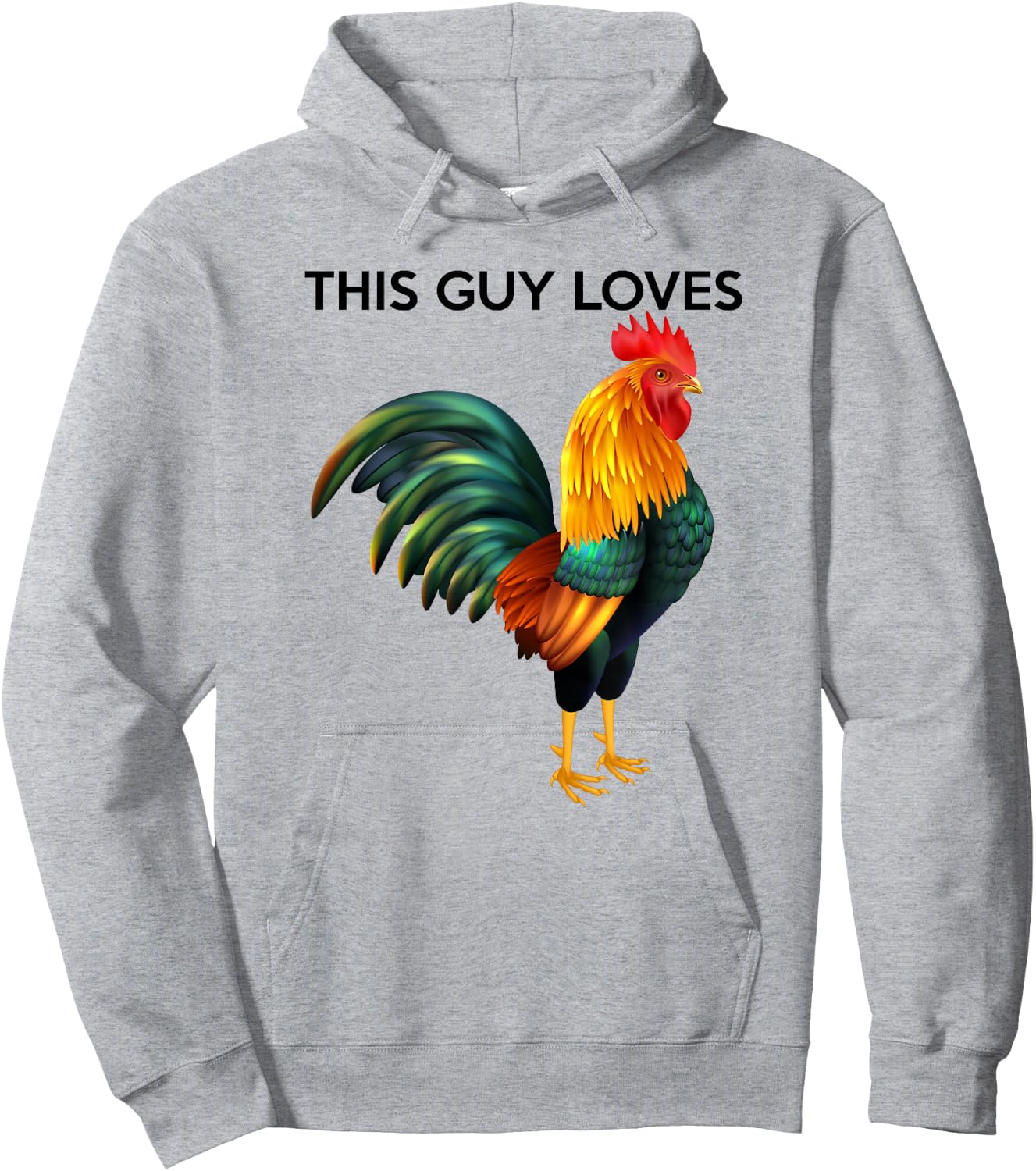This Guy Loves Cock - Funny Gay Man Gift Hoodie - Hoodie | Ash