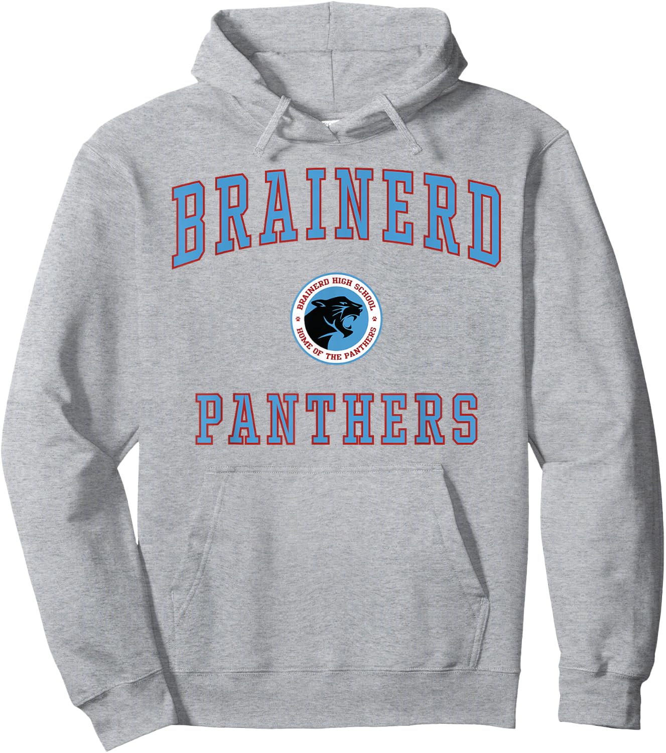 Brainerd High School Panthers Hoodie - Hoodie | Ash