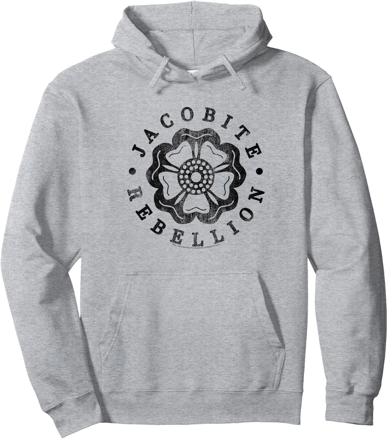 Outlander Jacobite Rebellion Hoodie - Hoodie | Ash
