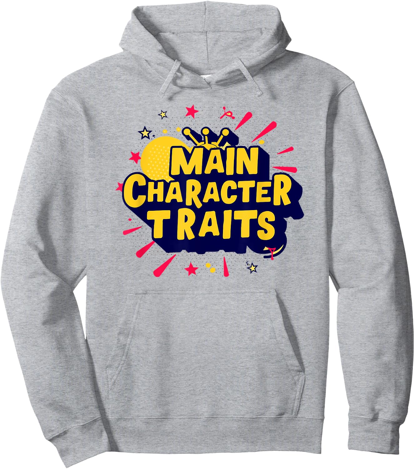 Main Character Traits Hoodie - Hoodie | Ash