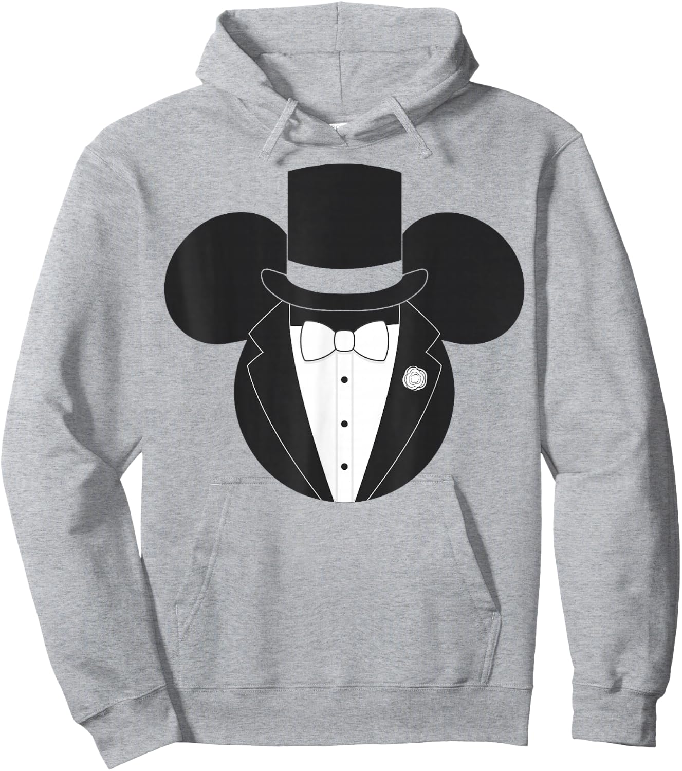 Disney Mickey and Friends Mickey Groom Hoodie - Hoodie | Ash