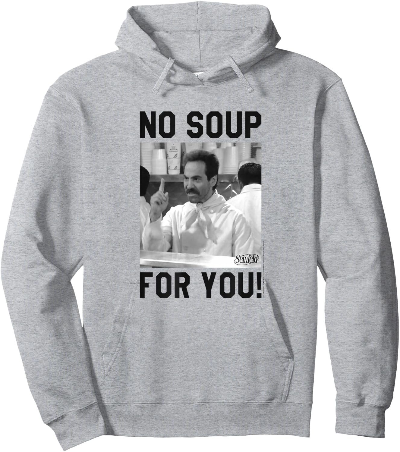 Seinfeld Yev Kassem No Soup for You Hoodie - Hoodie | Ash