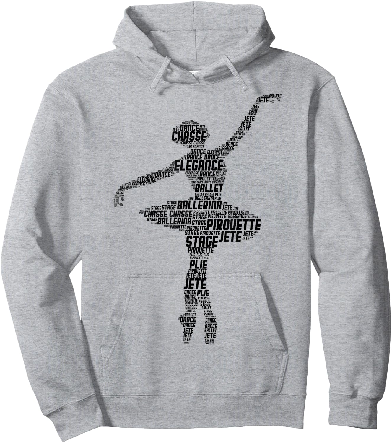 Ballerina Ballet Girls Women Hoodie - Hoodie | Ash