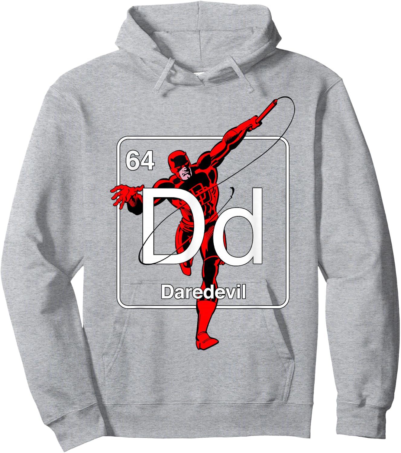Marvel Daredevil Element Hoodie - Hoodie | Ash