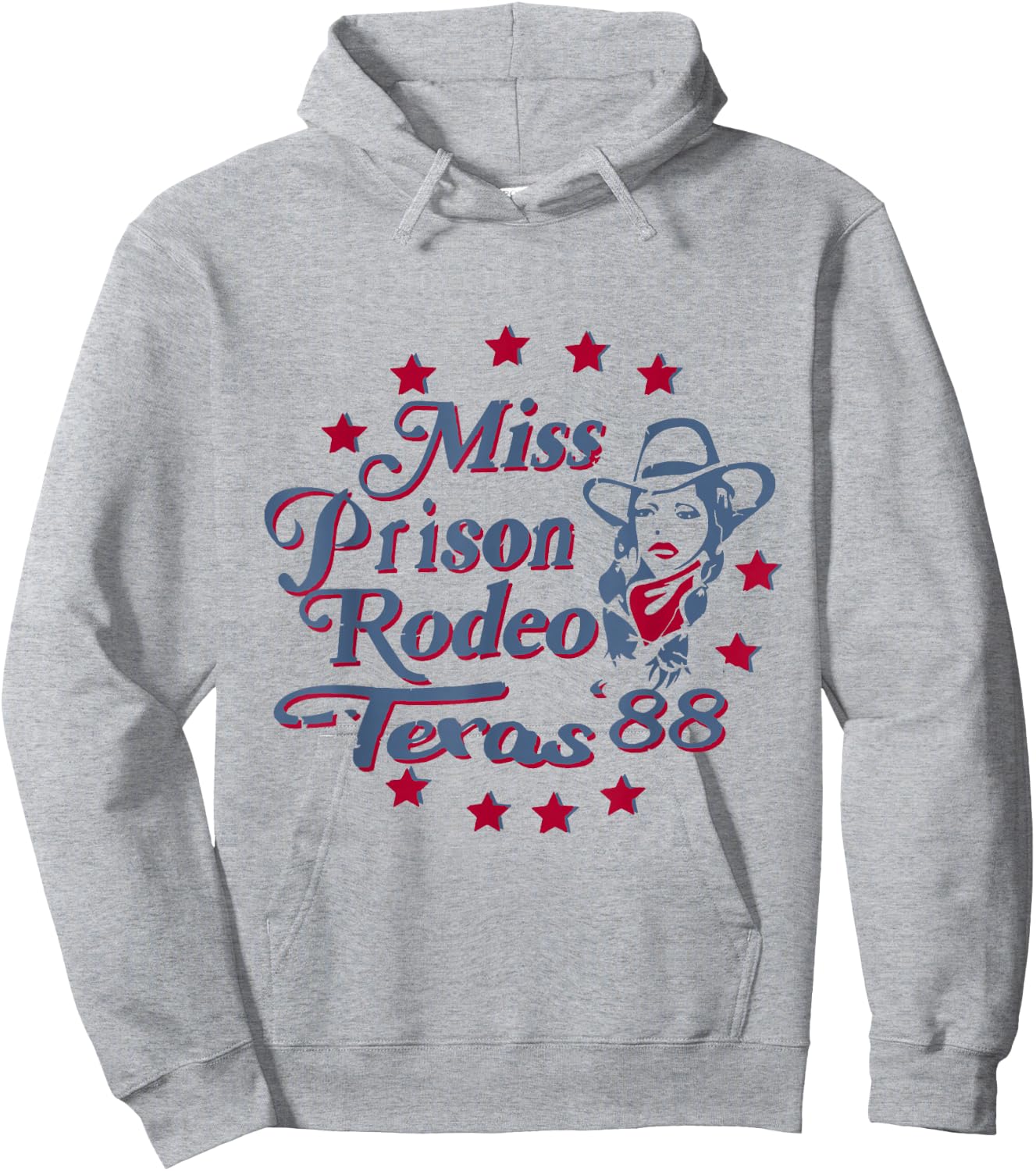 Miss Texas Prison Rodeo 1988 vintage Hoodie - Hoodie | Ash