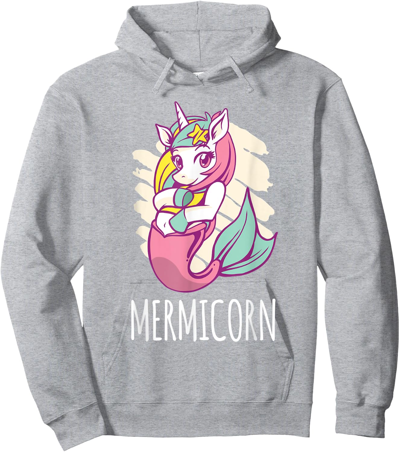 Mermicorn Unicorn Mermaid Hoodie - Hoodie | Ash