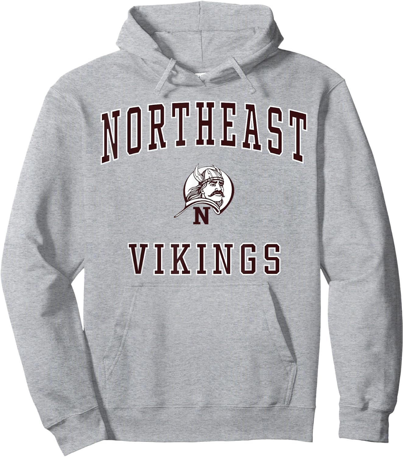 Northeast High School Vikings Hoodie - Hoodie | Ash