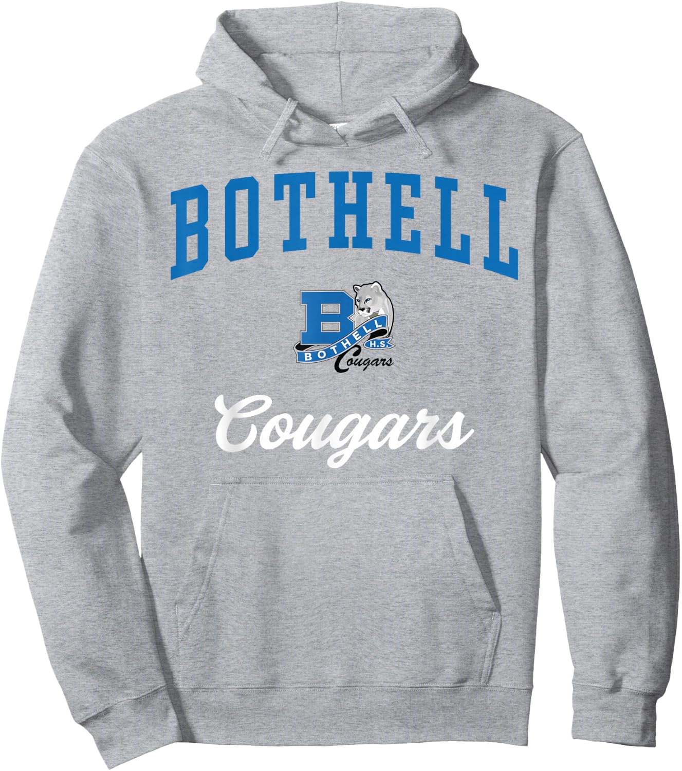 Bothell High School Cougars Hoodie - Hoodie | Ash