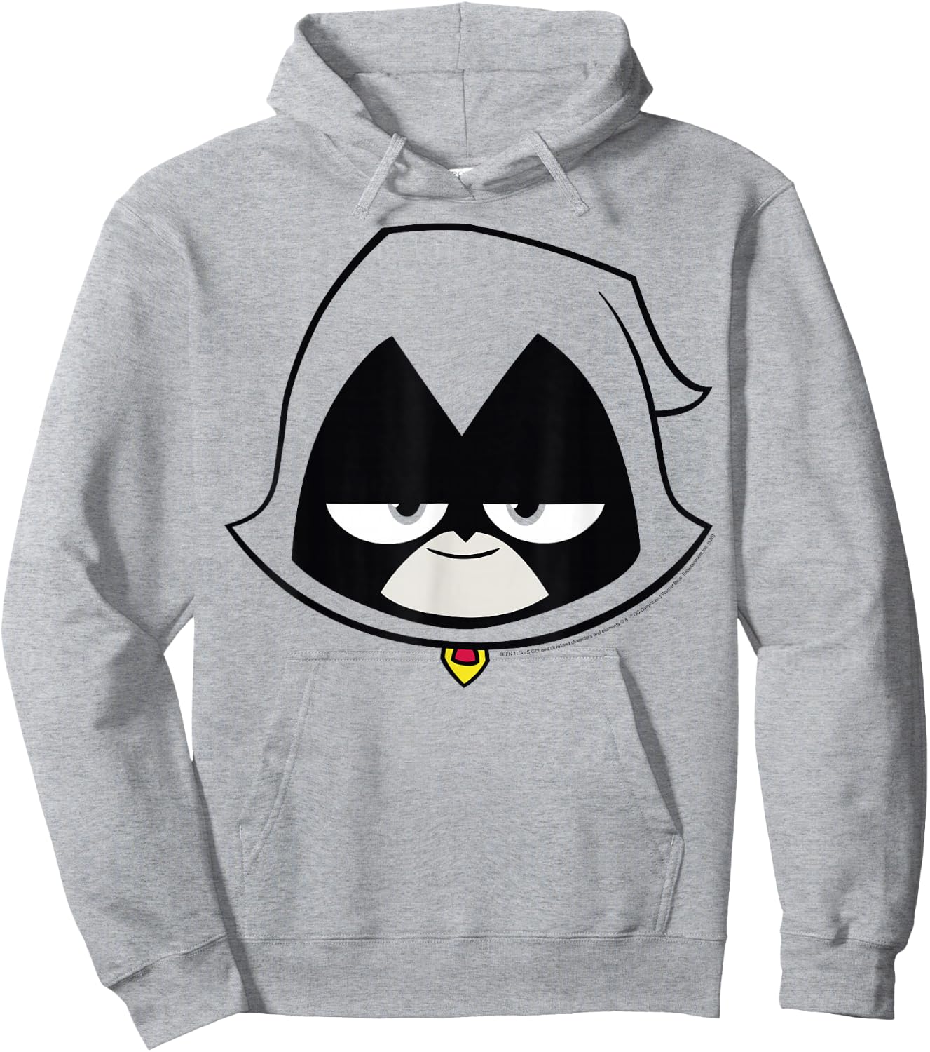 DC Comics Teen Titans Go! Raven Big Face Hoodie - Hoodie | Ash