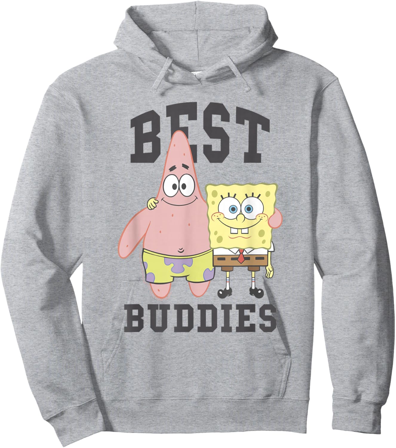 SpongeBob SquarePants And Patrick, Best Buddies Hoodie - Hoodie | Ash