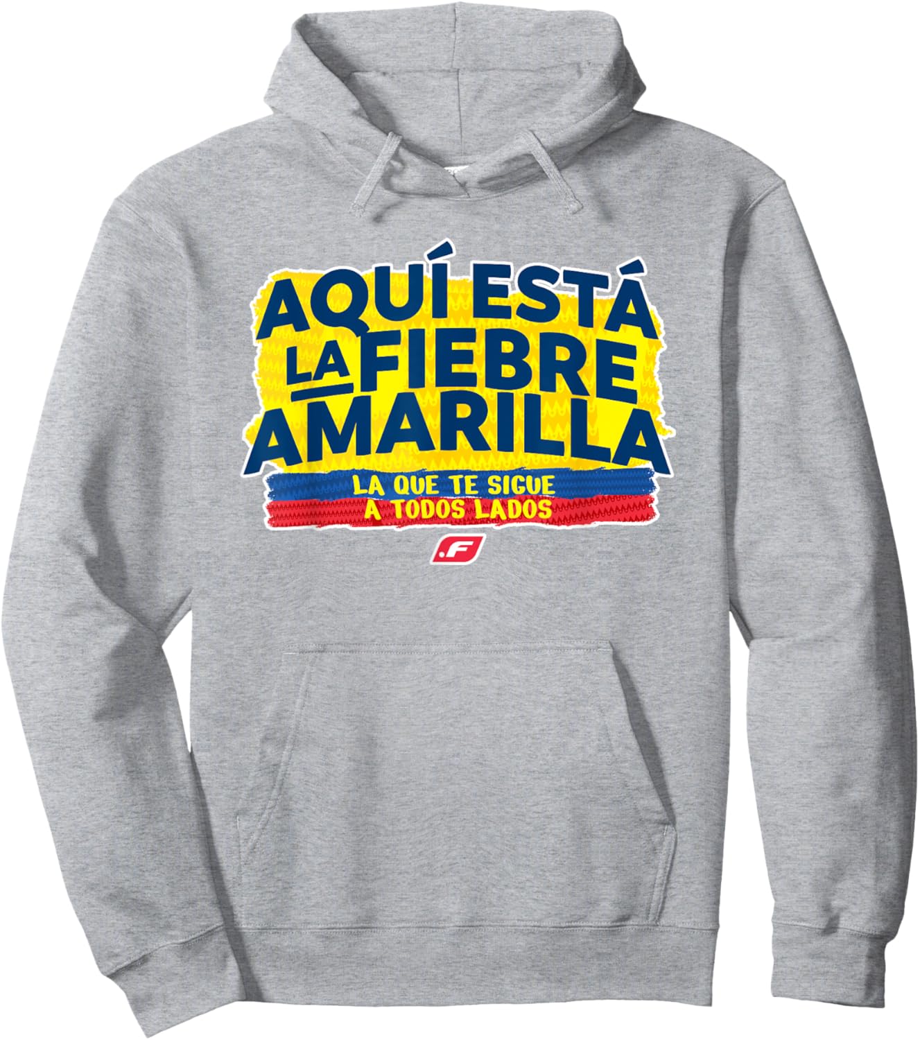 Colombia Soccer Hoodie - Hoodie | Ash