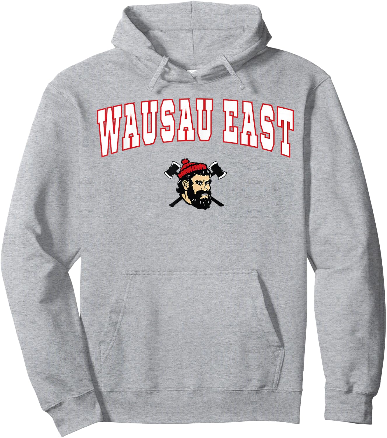 Wausau East High School Lumberjacks Hoodie - Hoodie | Ash