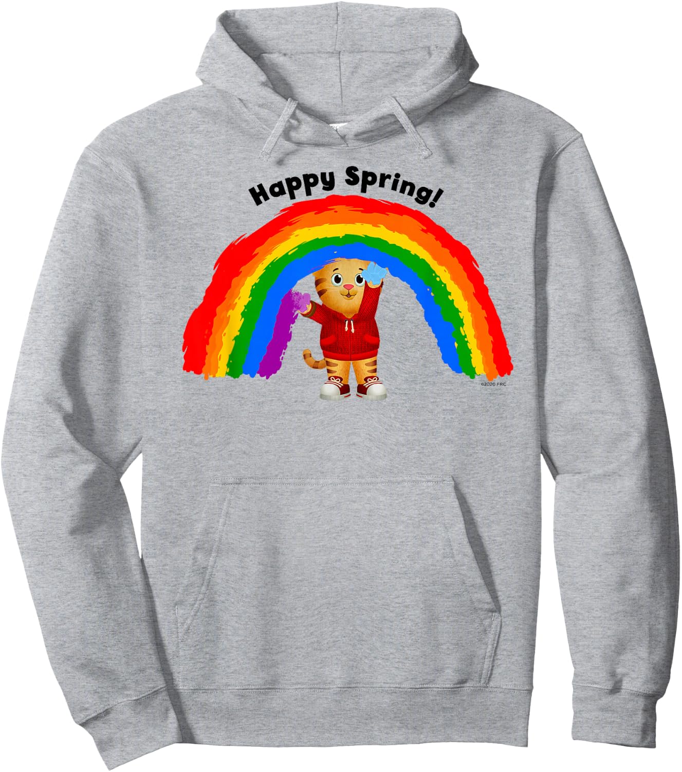 Daniel Tiger's Neighborhood: Happy Spring! Hoodie - Hoodie | Ash