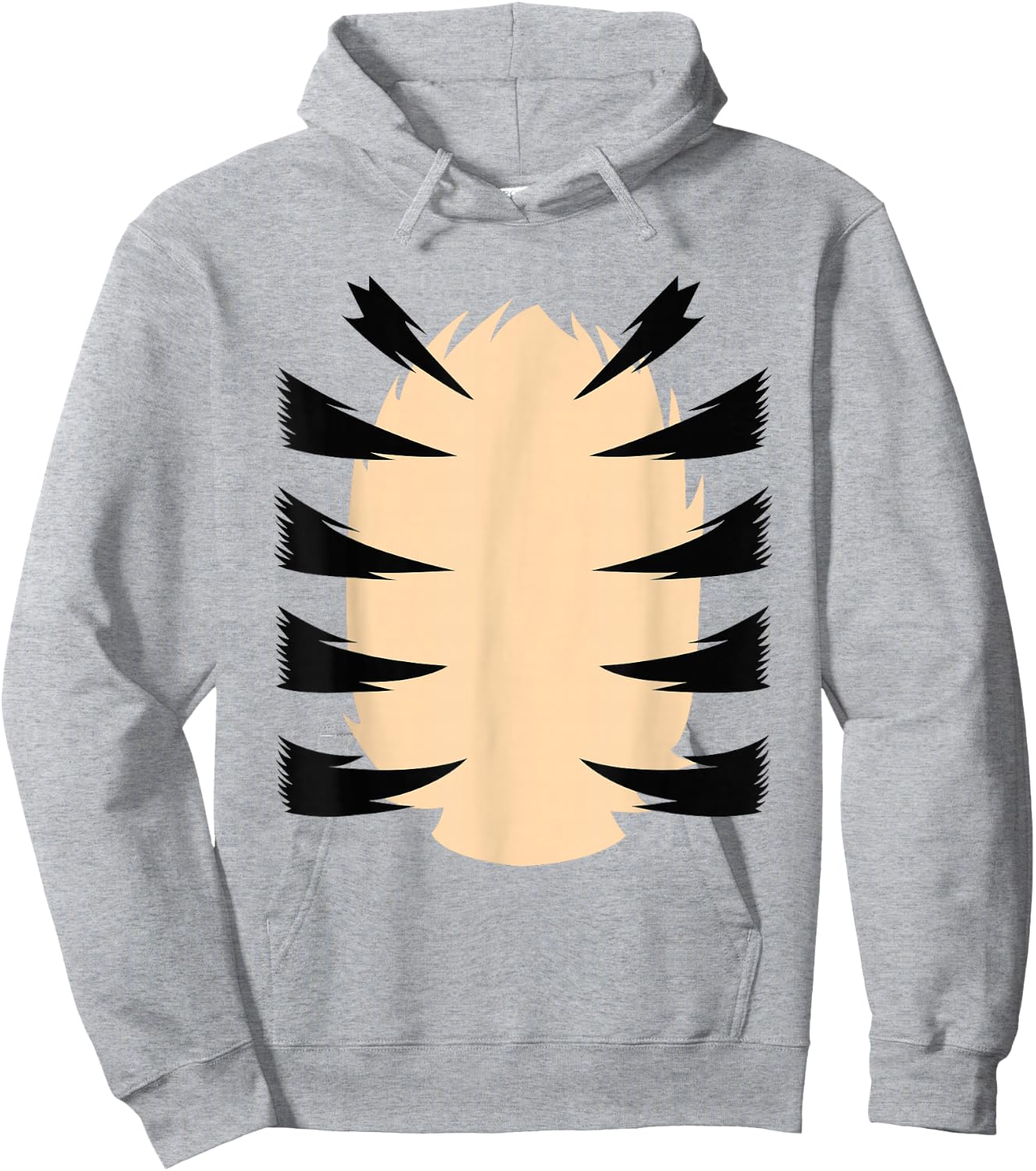 Funny Tiger Halloween Costume Hoodie - Hoodie | Ash