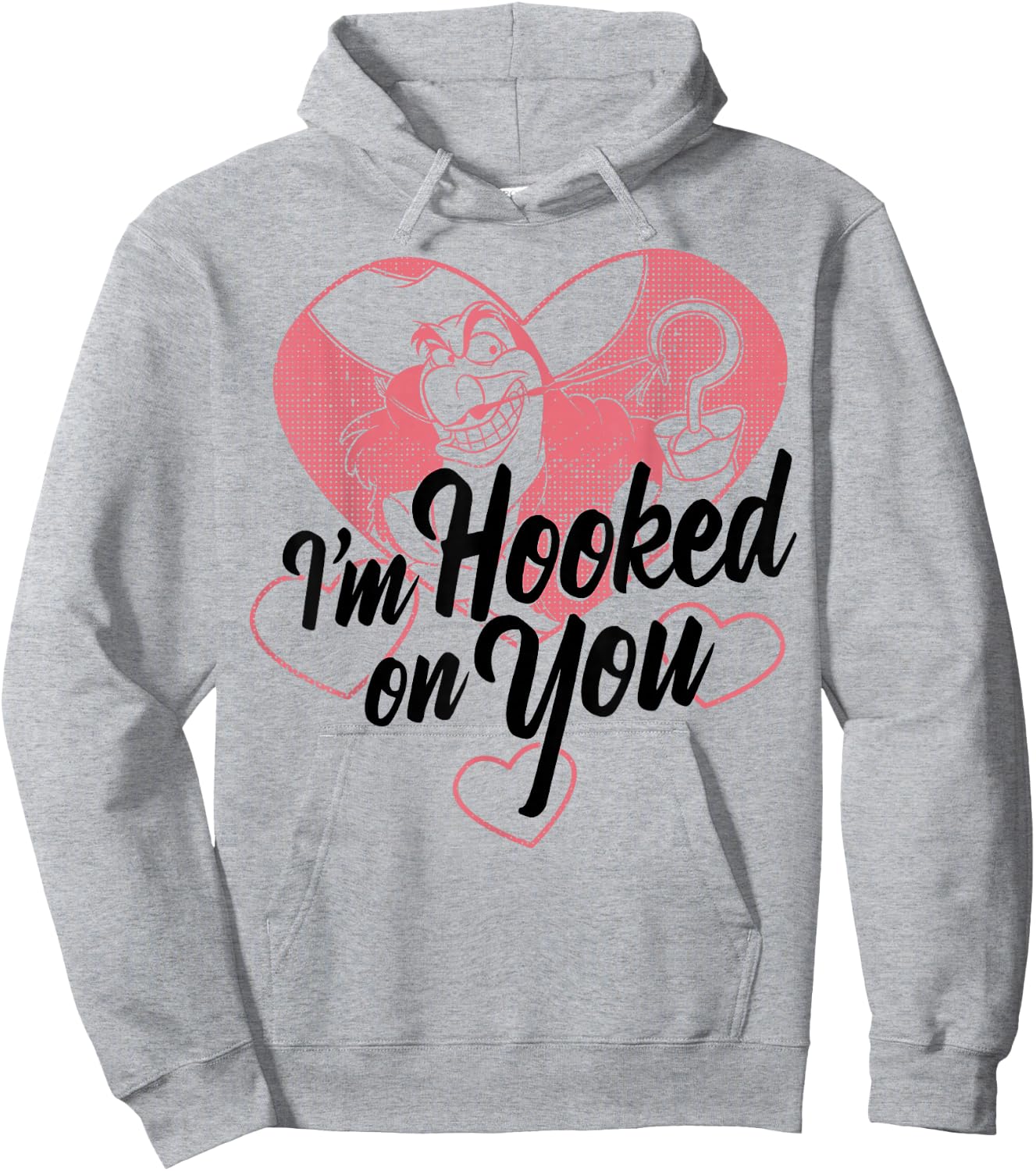 Disney Villains Captain Hook I'm Hooked On You Hoodie - Hoodie | Ash