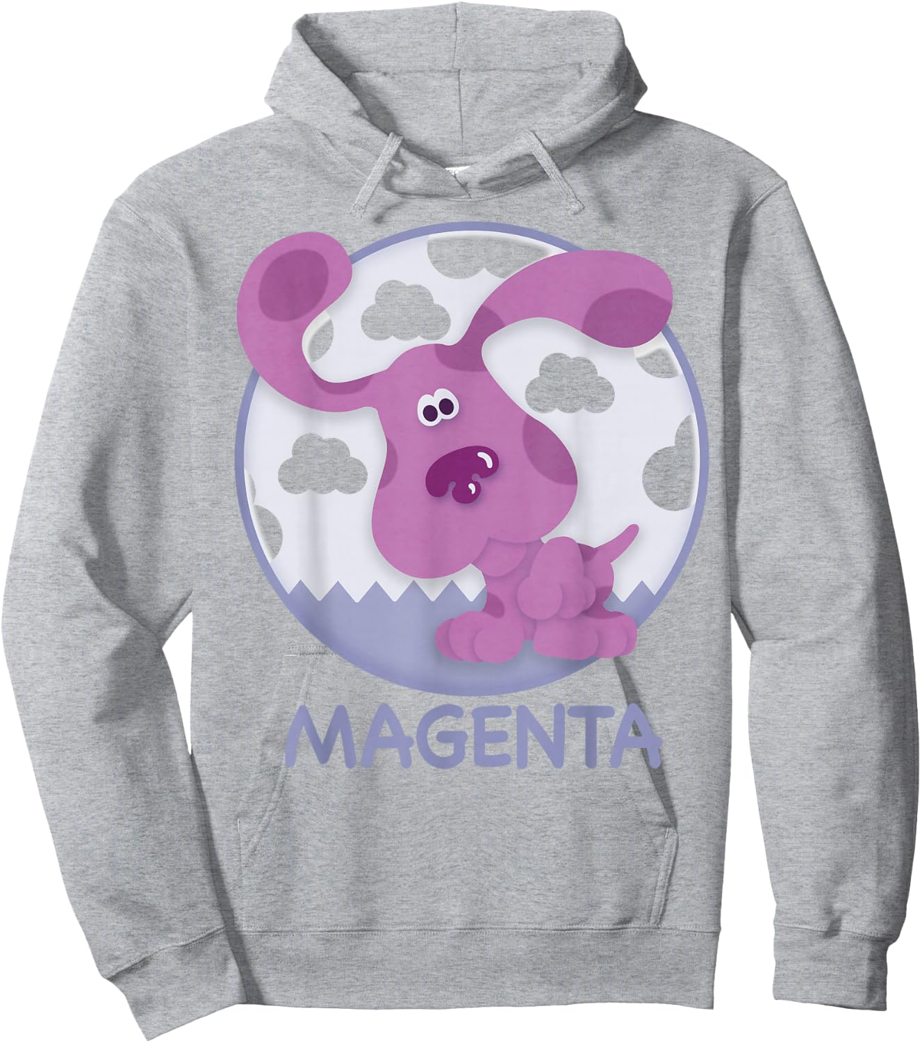 Blue's Clues Magenta Simple Portrait Hoodie - Hoodie | Ash