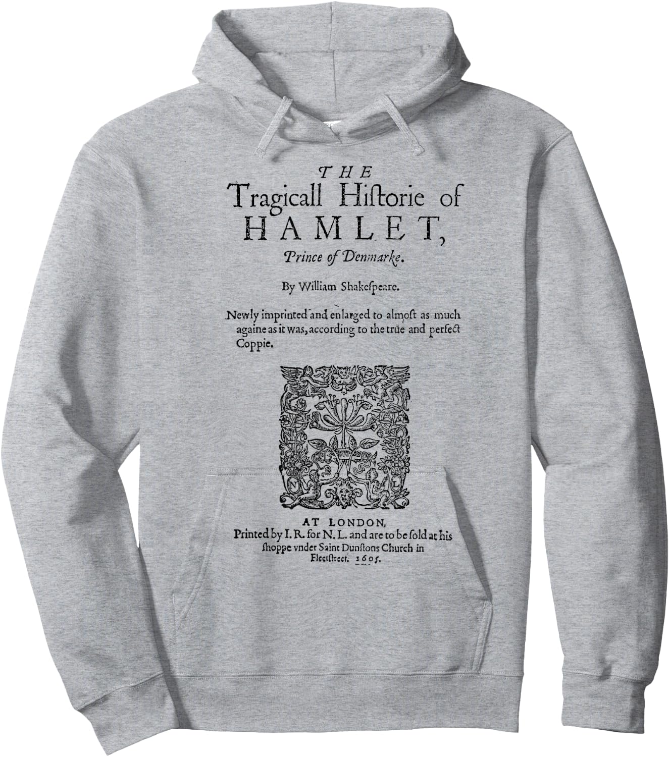 Hamlet Theatre Classical Literature Book Lover Hoodie - Hoodie | Ash