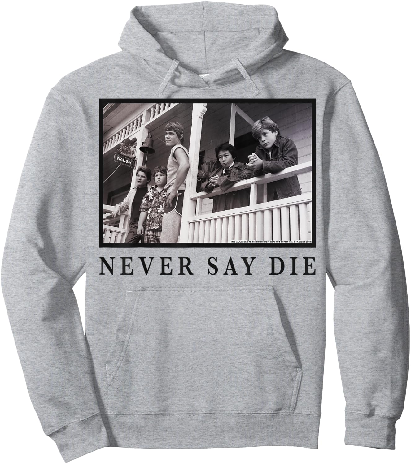 The Goonies Never Say Die Hoodie - Hoodie | Ash