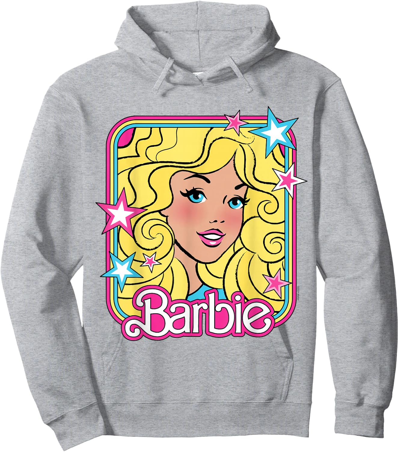 Barbie 70s Portrait with Stars Hoodie - Hoodie | Ash