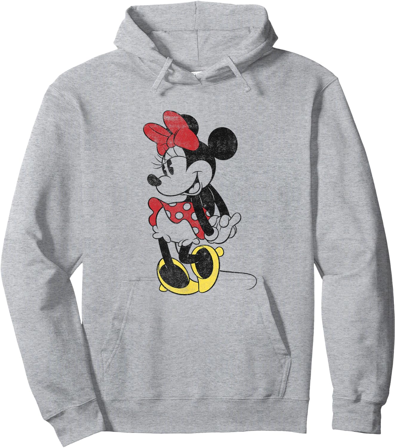 Disney Minnie Mouse Cute Pose Portrait Hoodie - Hoodie | Ash