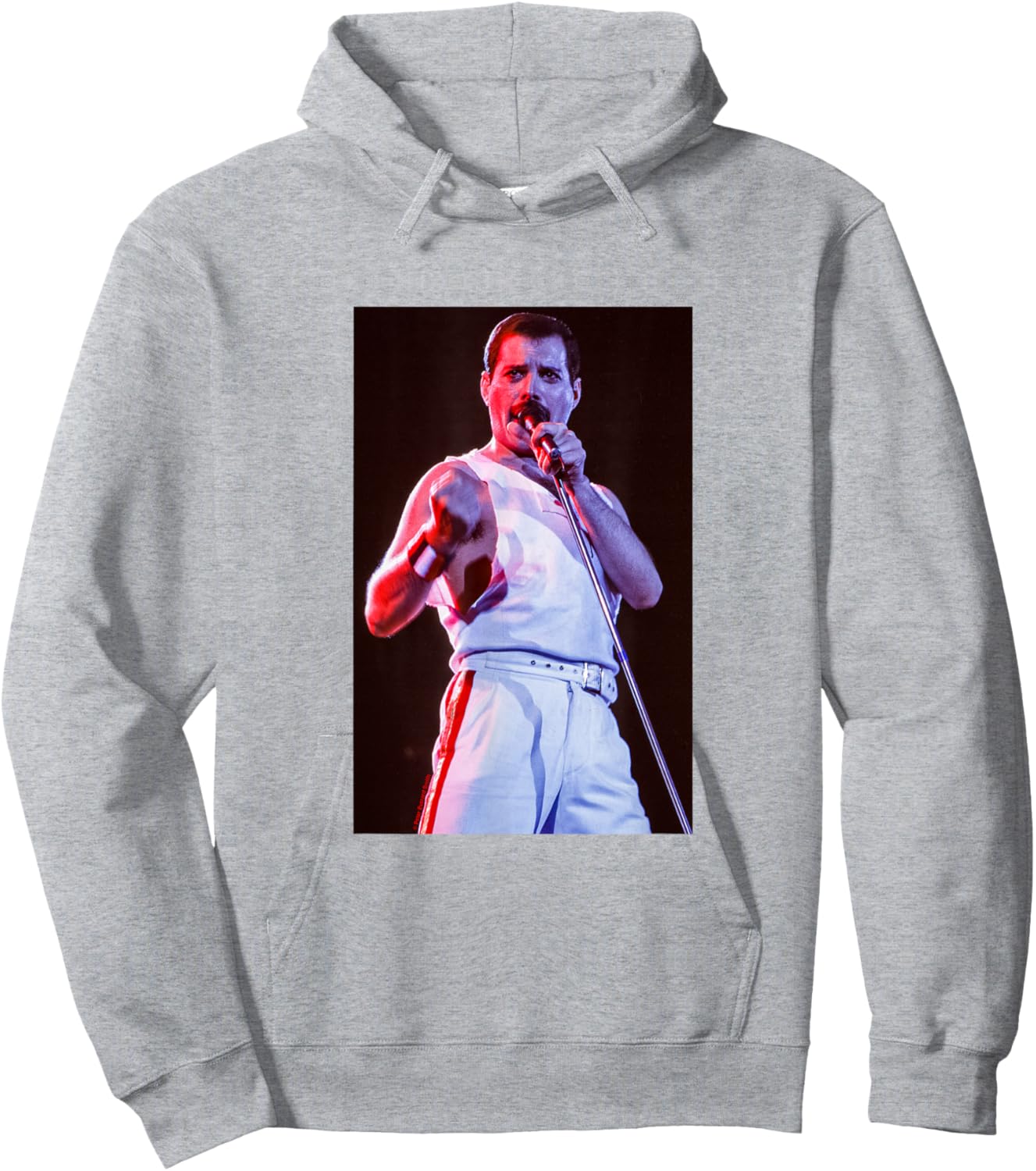 Freddie Mercury Of Queen Live By Everard Smith Hoodie - Hoodie | Ash