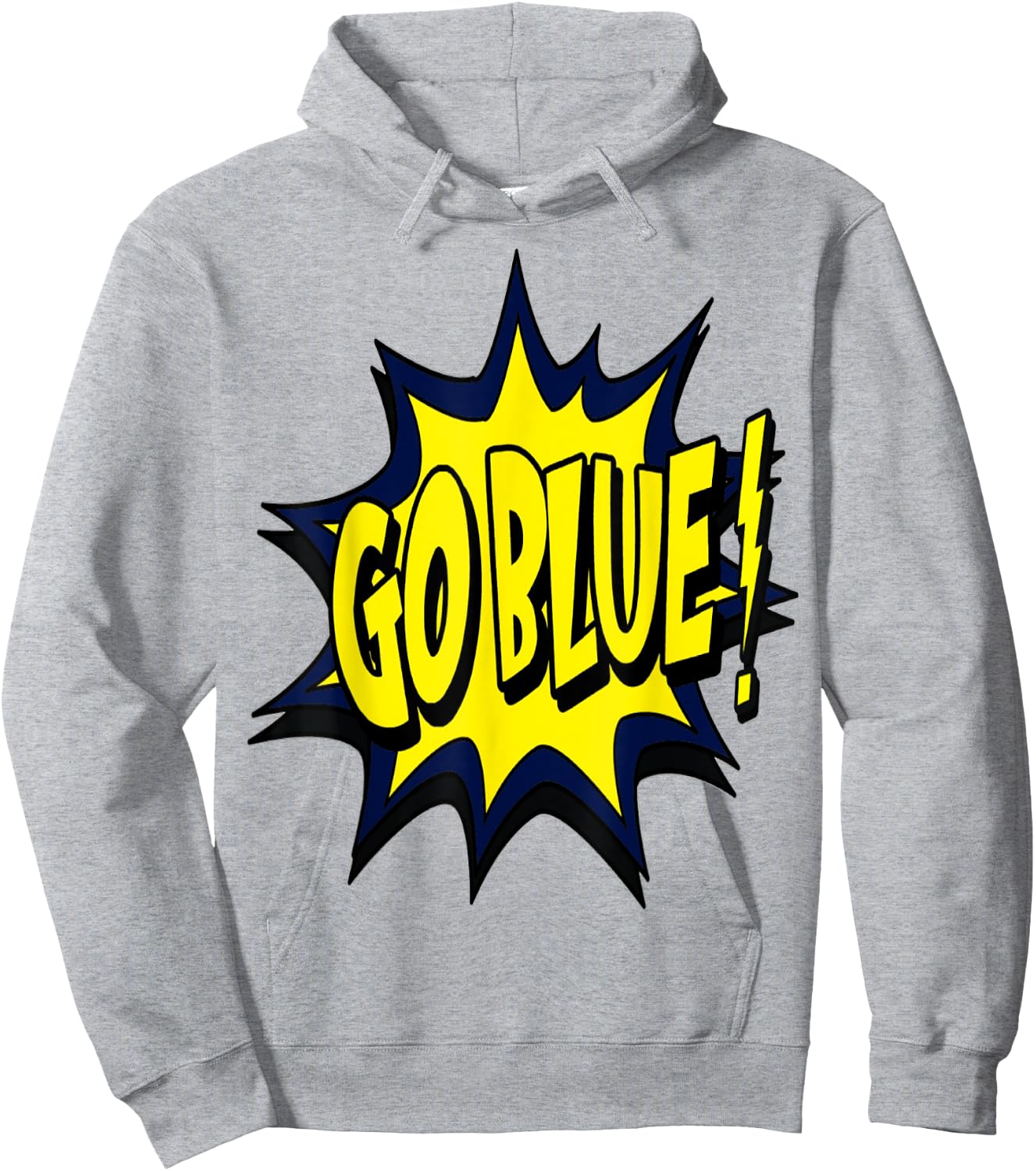 Go blue Michigan Hoodie - Hoodie | Ash