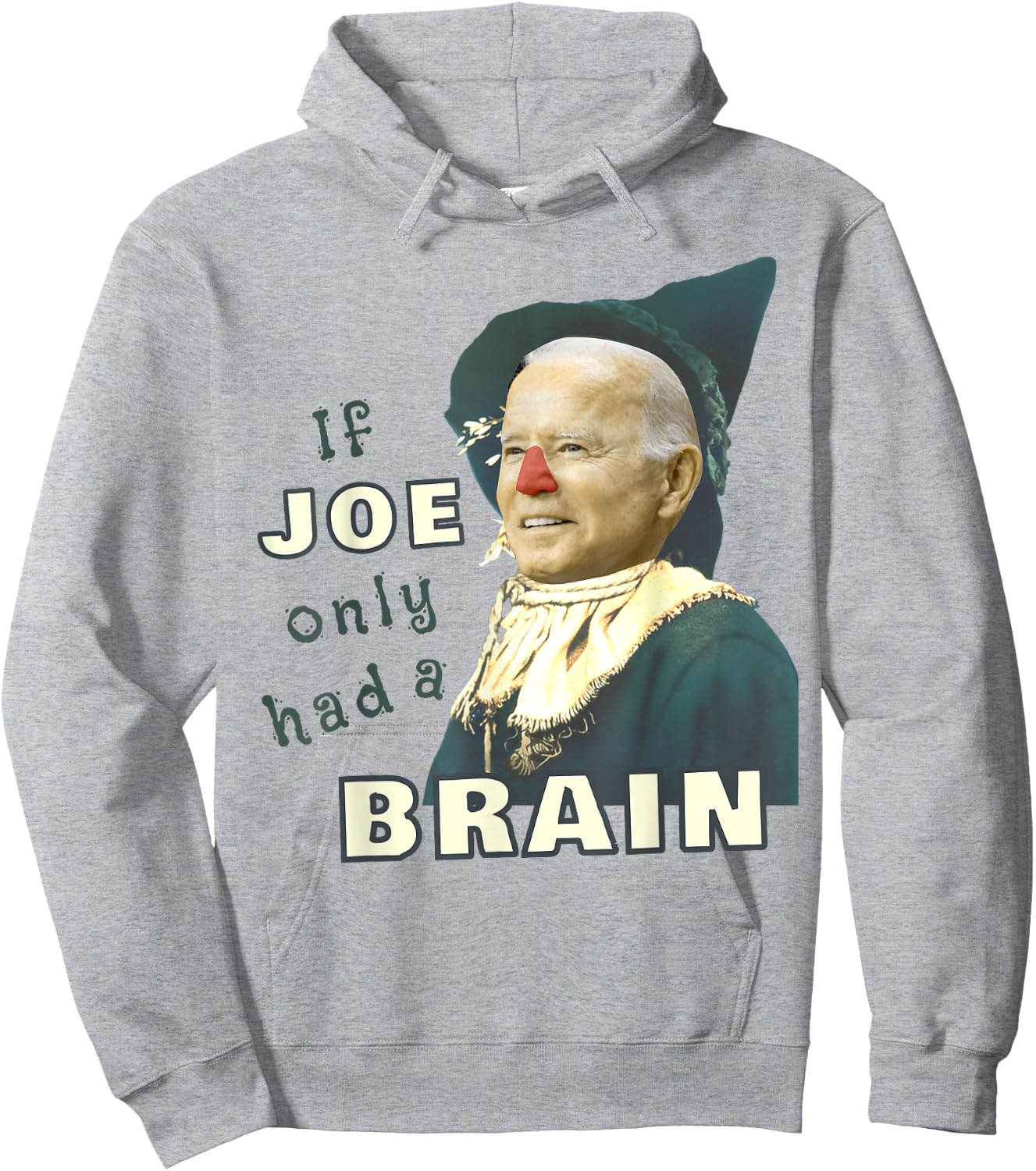 Scarecrow - If I only had a brain Hoodie - Hoodie | Ash