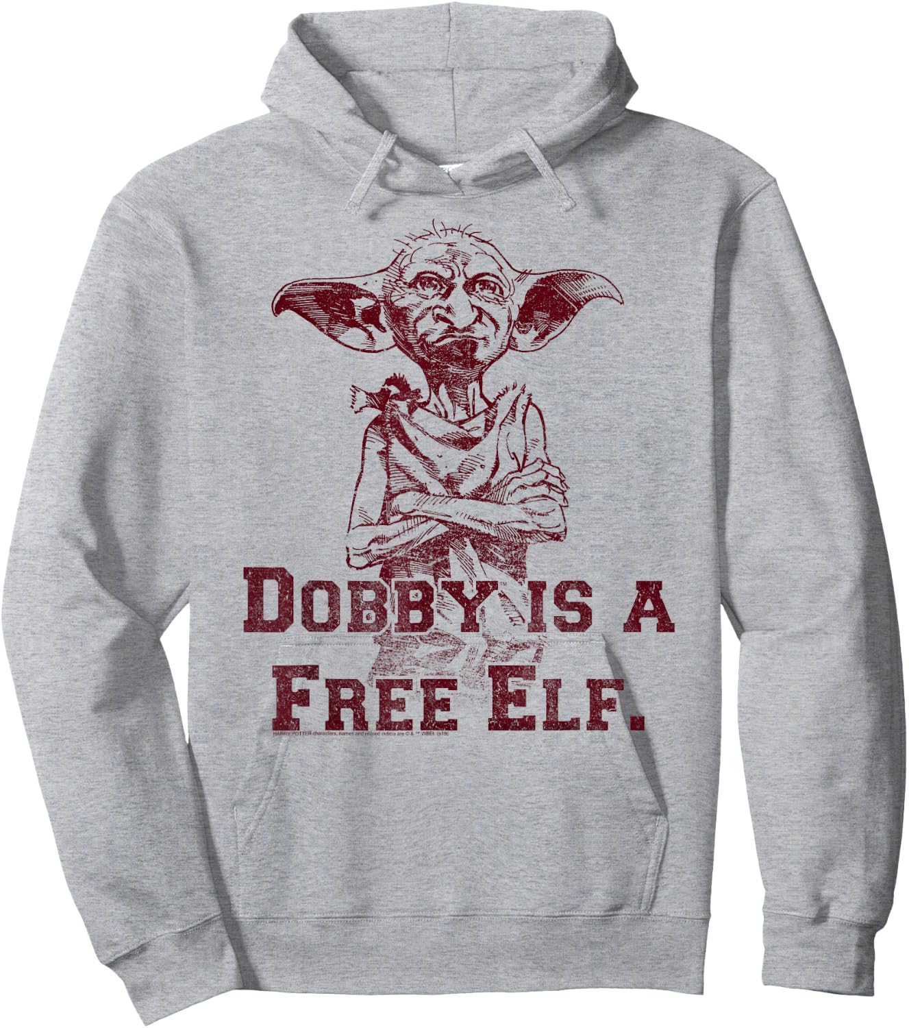 Harry Potter Dobby Is A Free Elf Hoodie - Hoodie | Ash