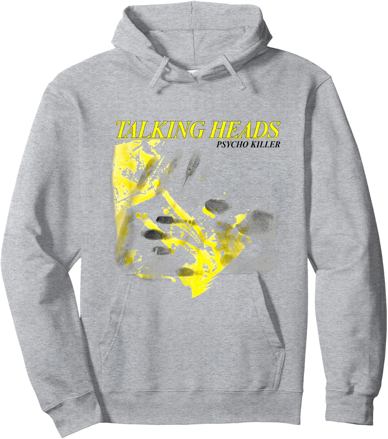 Talking Heads Psycho Killer Hands Hoodie - Hoodie | Ash