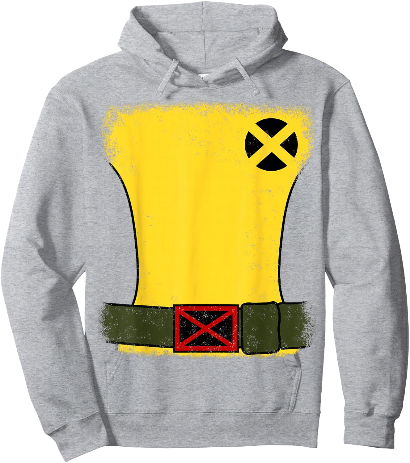 Marvel X-Men Rogue Halloween Costume Hoodie - Hoodie | Ash