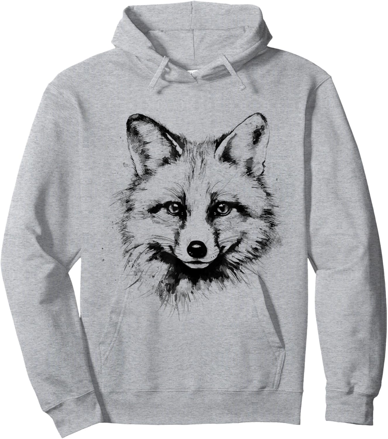 Arctic Fox Artic Animals Cute Artic Fox Lover Hoodie - Hoodie | Ash