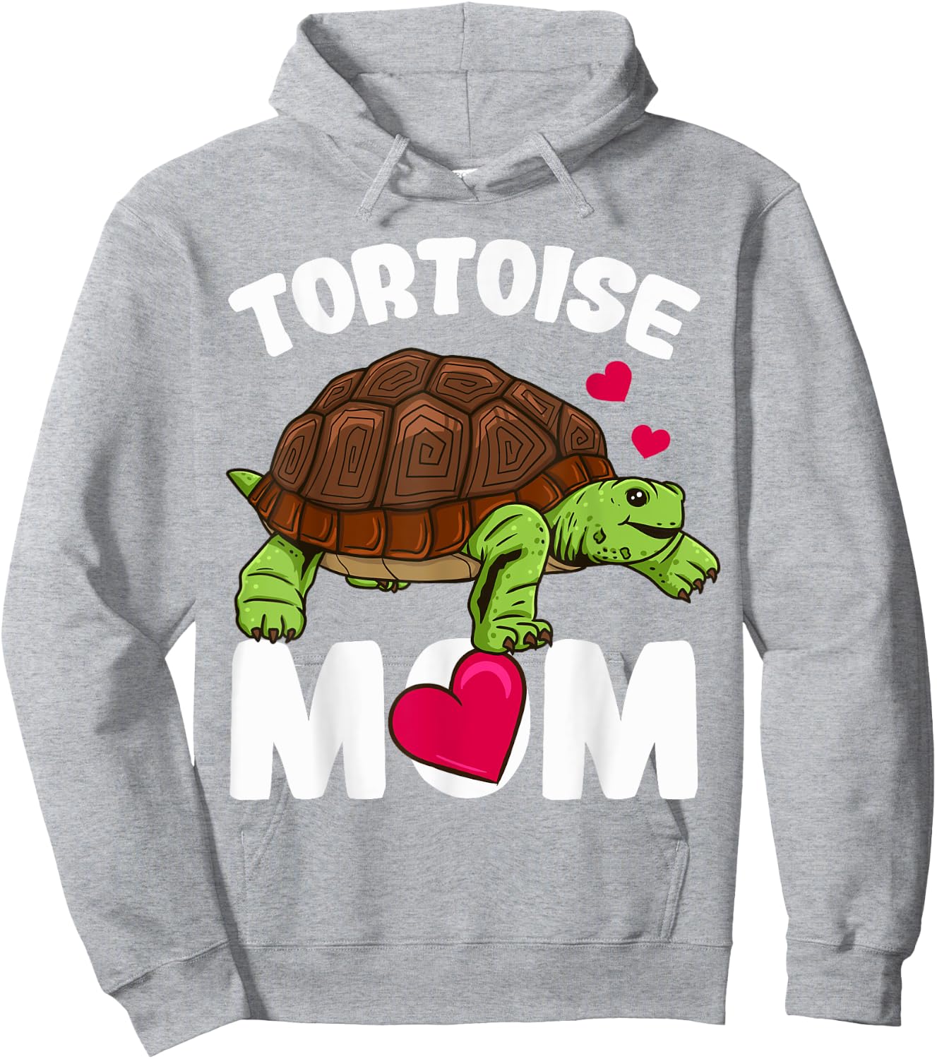 Tortoise Mom Hoodie - Hoodie | Ash