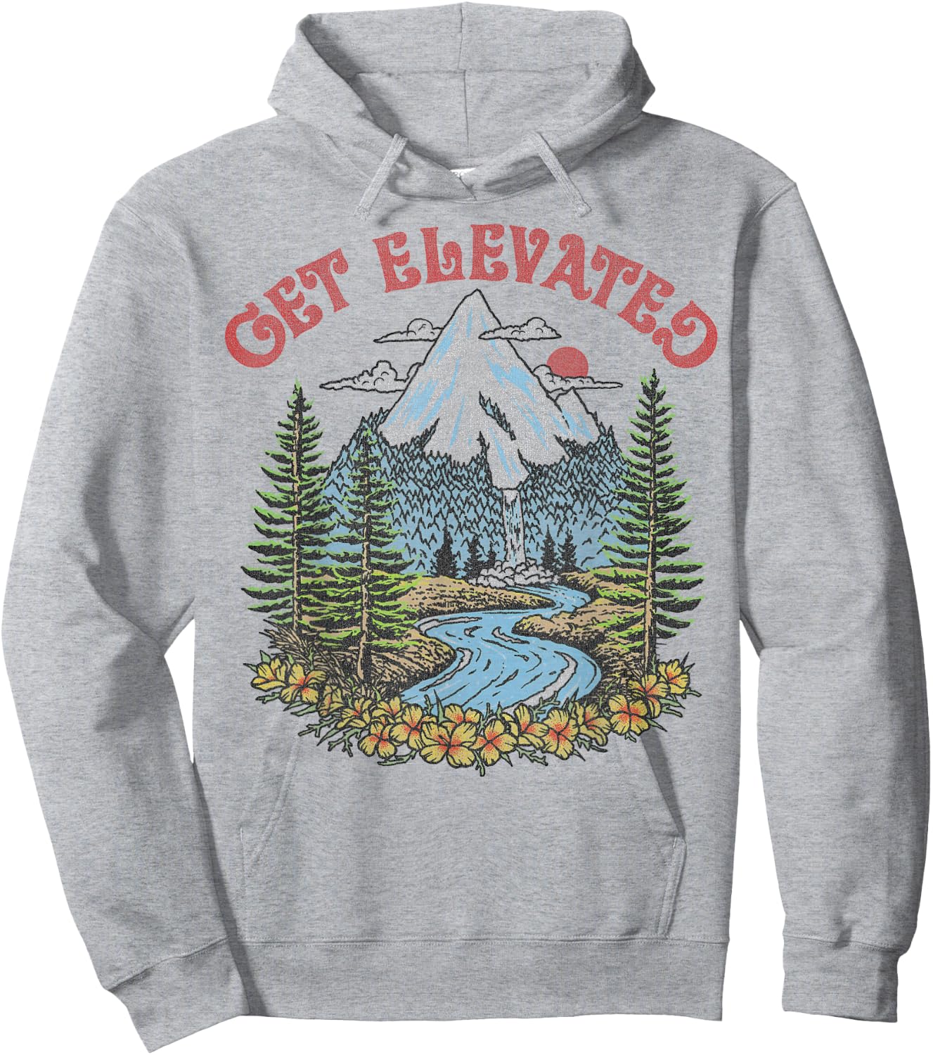 Trendy Get Elevated Hoodie - Hoodie | Ash