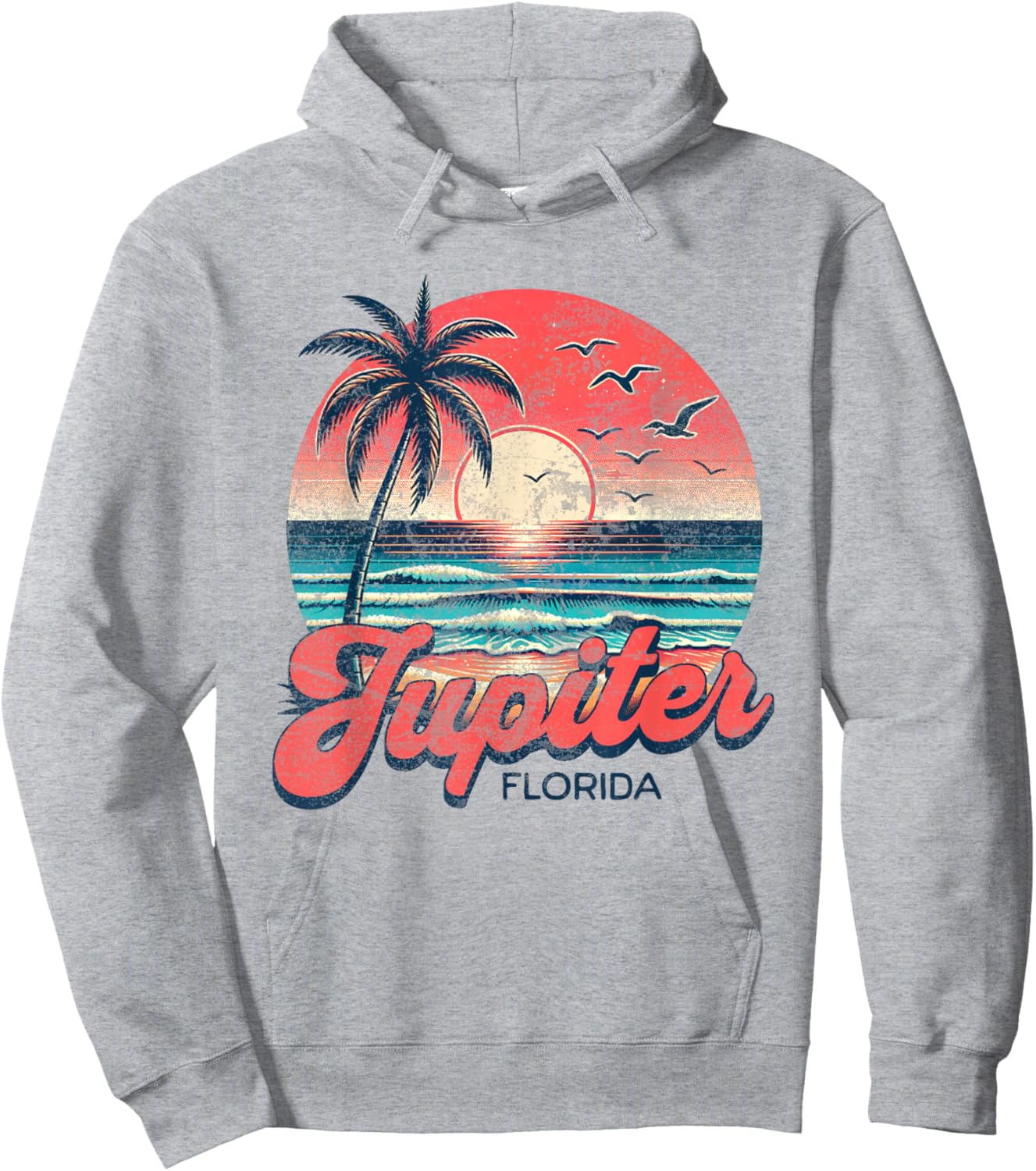 Jupiter Florida Hoodie - Hoodie | Ash