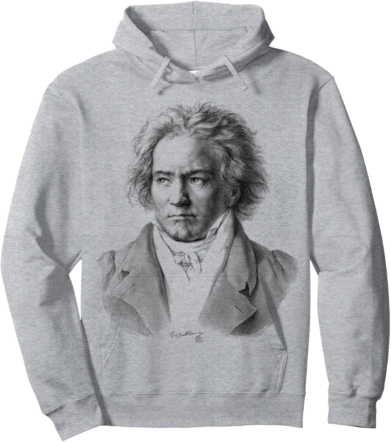 Beethoven Ludwig van Beethoven Hoodie - Hoodie | Ash