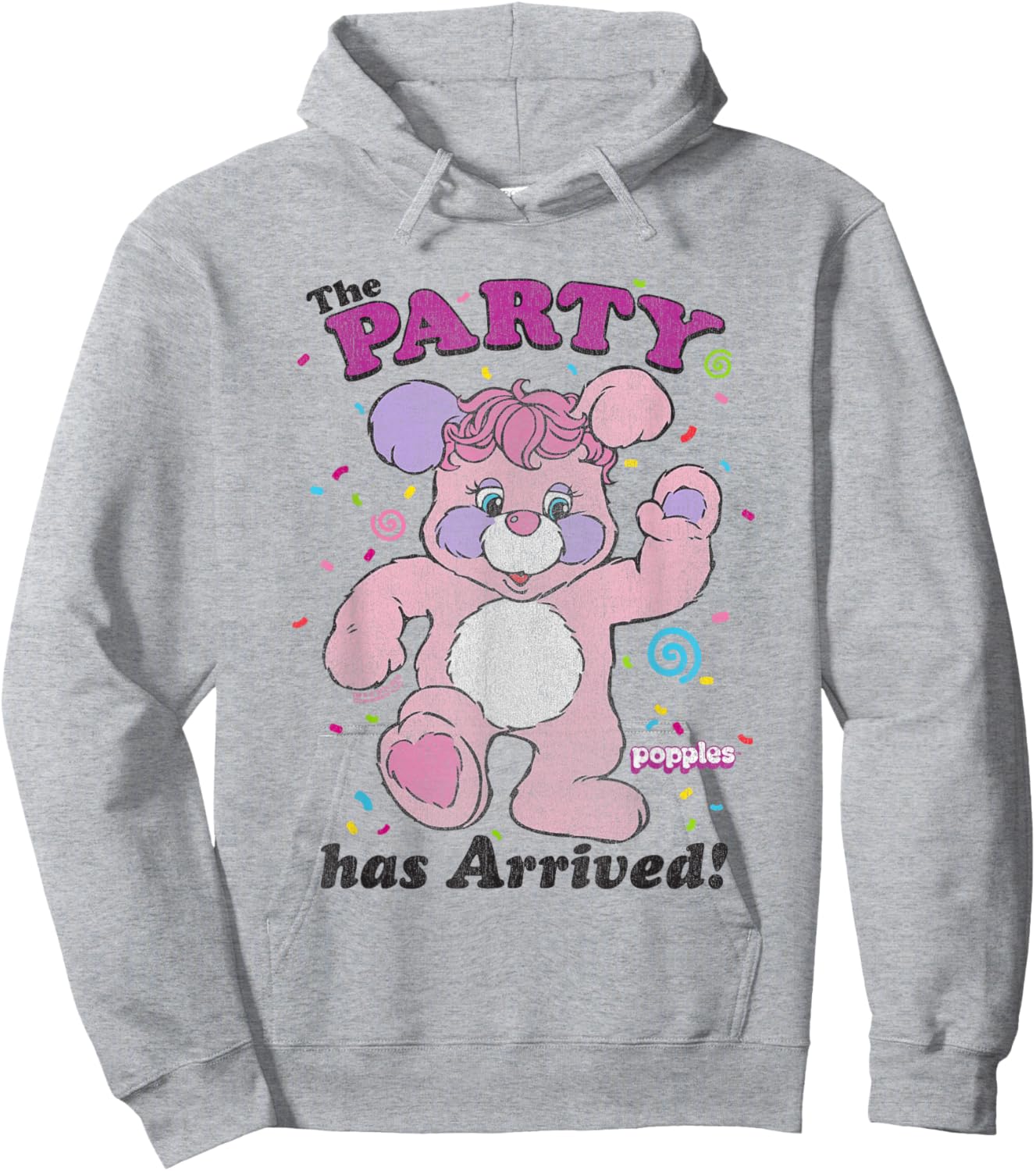 Popples The Party Is Here Hoodie - Hoodie | Ash