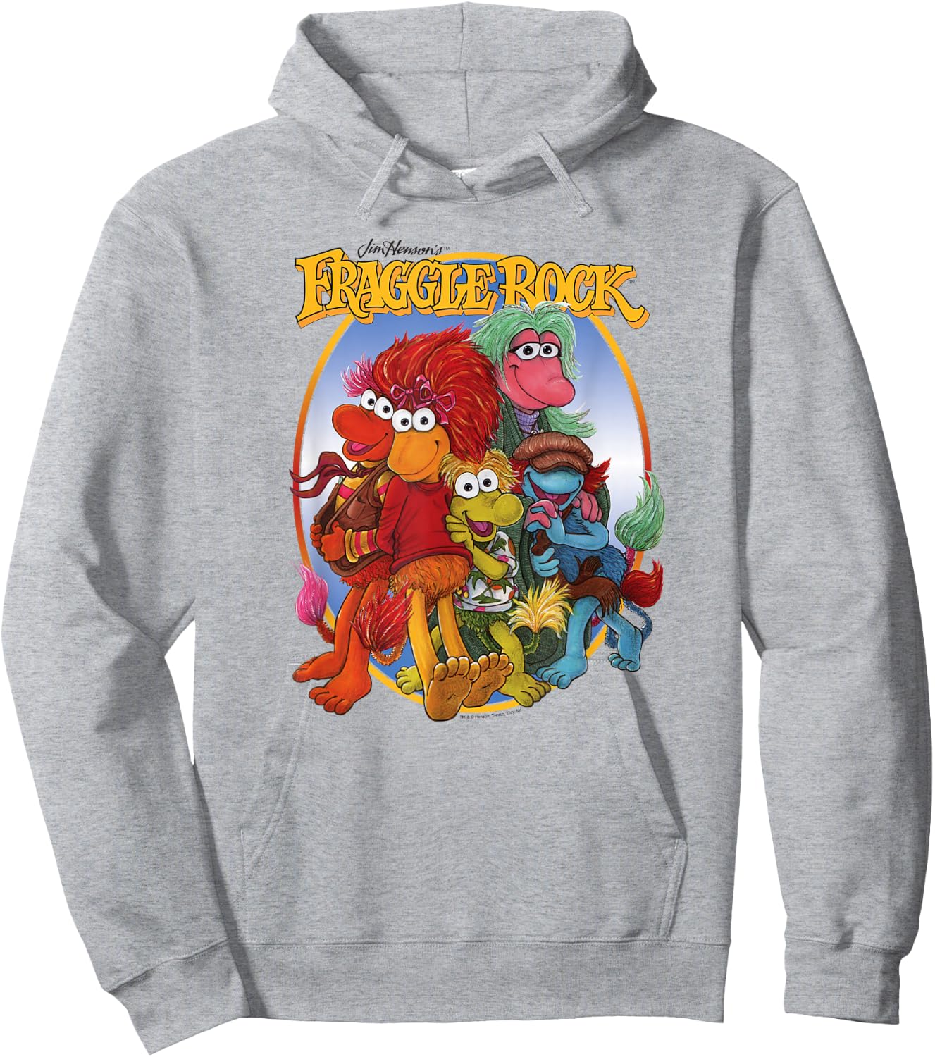 Fraggle Rock Group Hug Hoodie - Hoodie | Ash