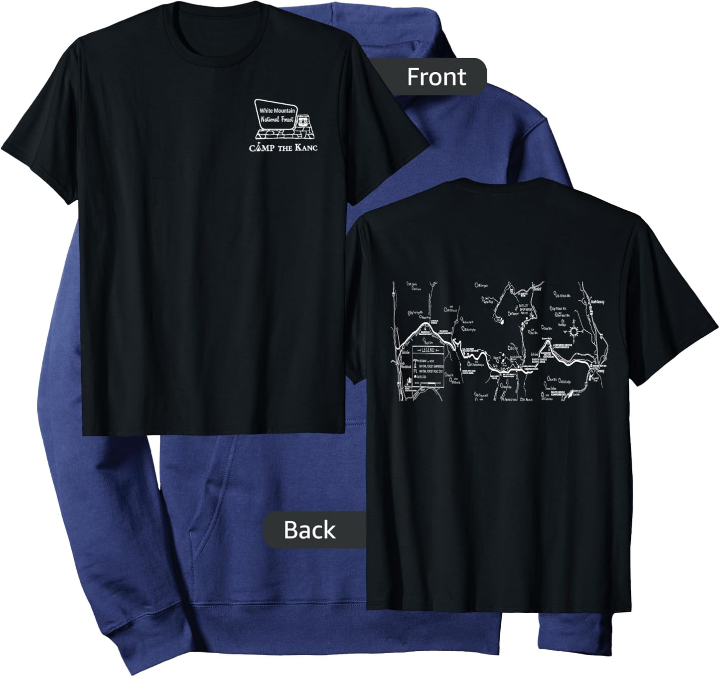Camp the Kancamagus Hoodie - Hoodie | Navy