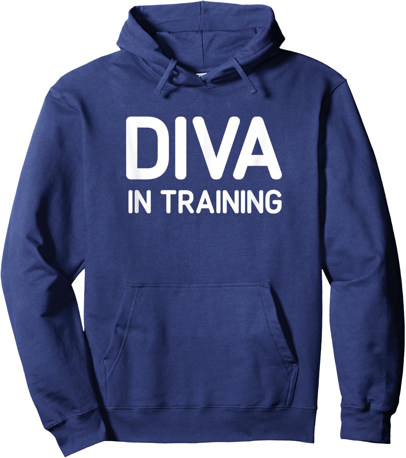 Diva In Training, Funny, Jokes, Sarcastic Hoodie - Hoodie | Navy