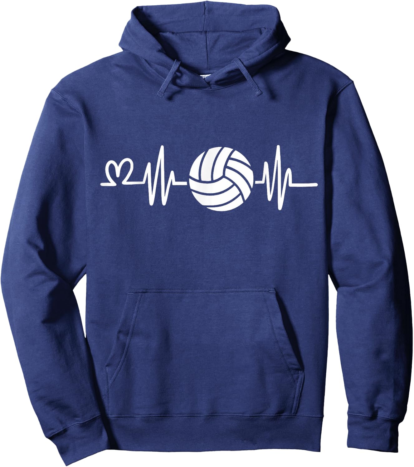 Volleyball Girl Hoodie - Hoodie | Navy