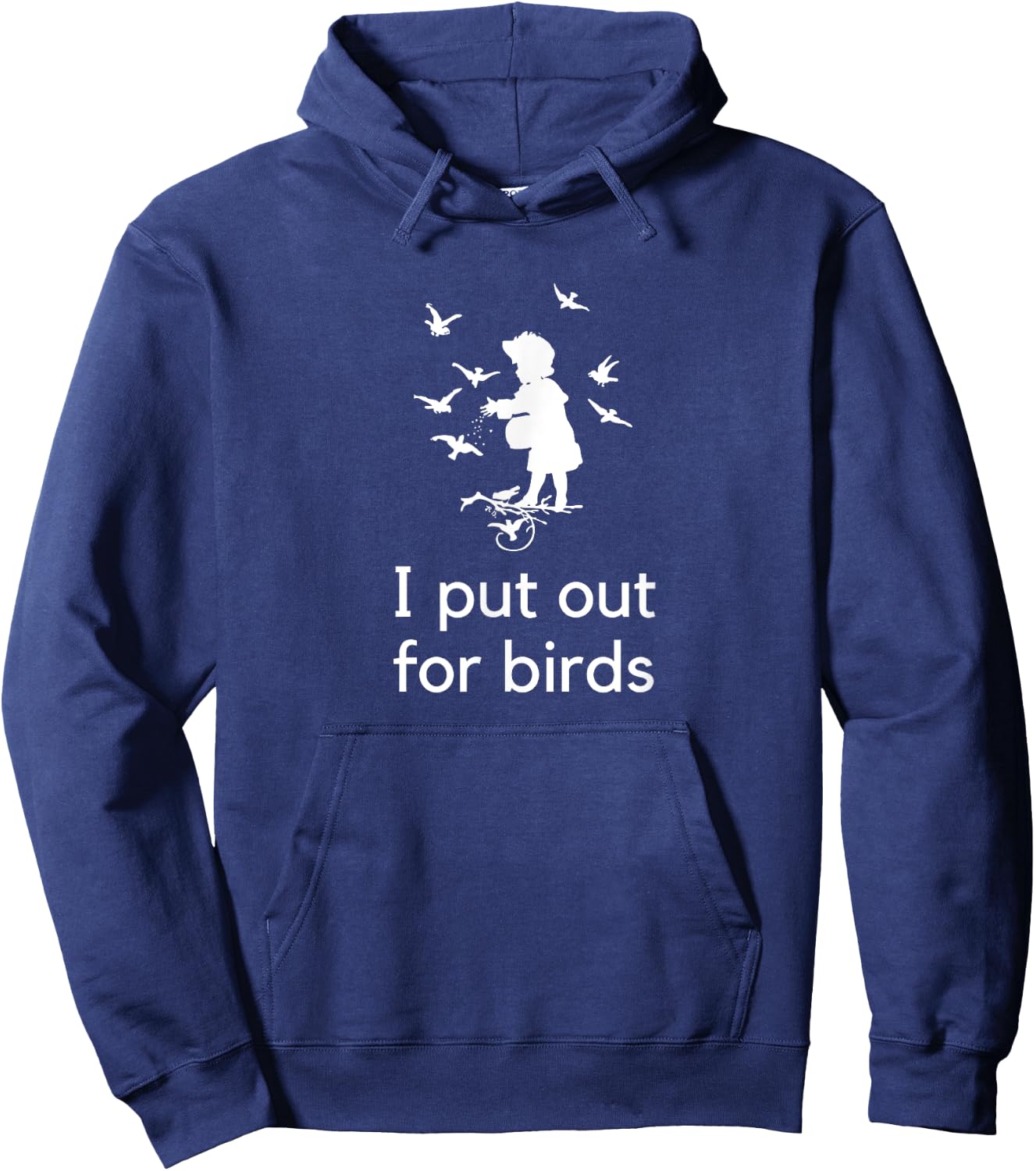 I put out funny bird tables for birds Hoodie - Hoodie | Navy
