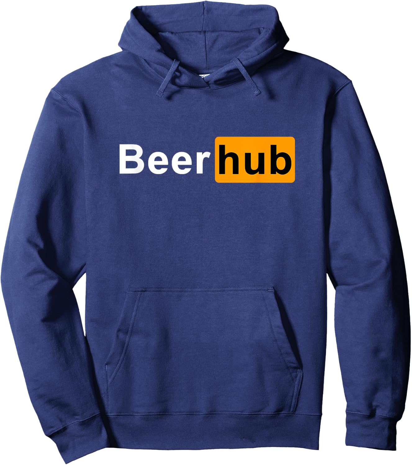 Beer Hub Funny Beer Lover Drinking Hoodie - Hoodie | Navy