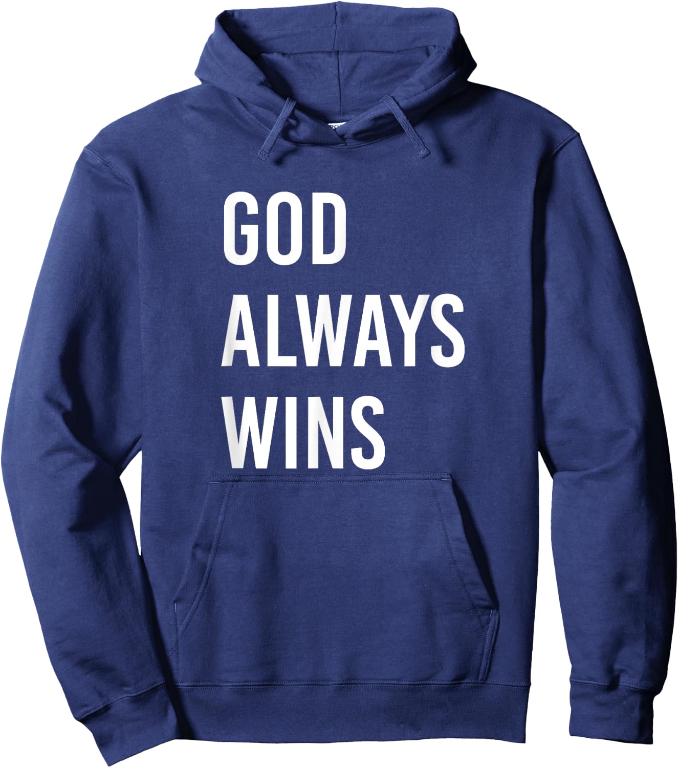 God Always Wins Hoodie - Hoodie | Navy
