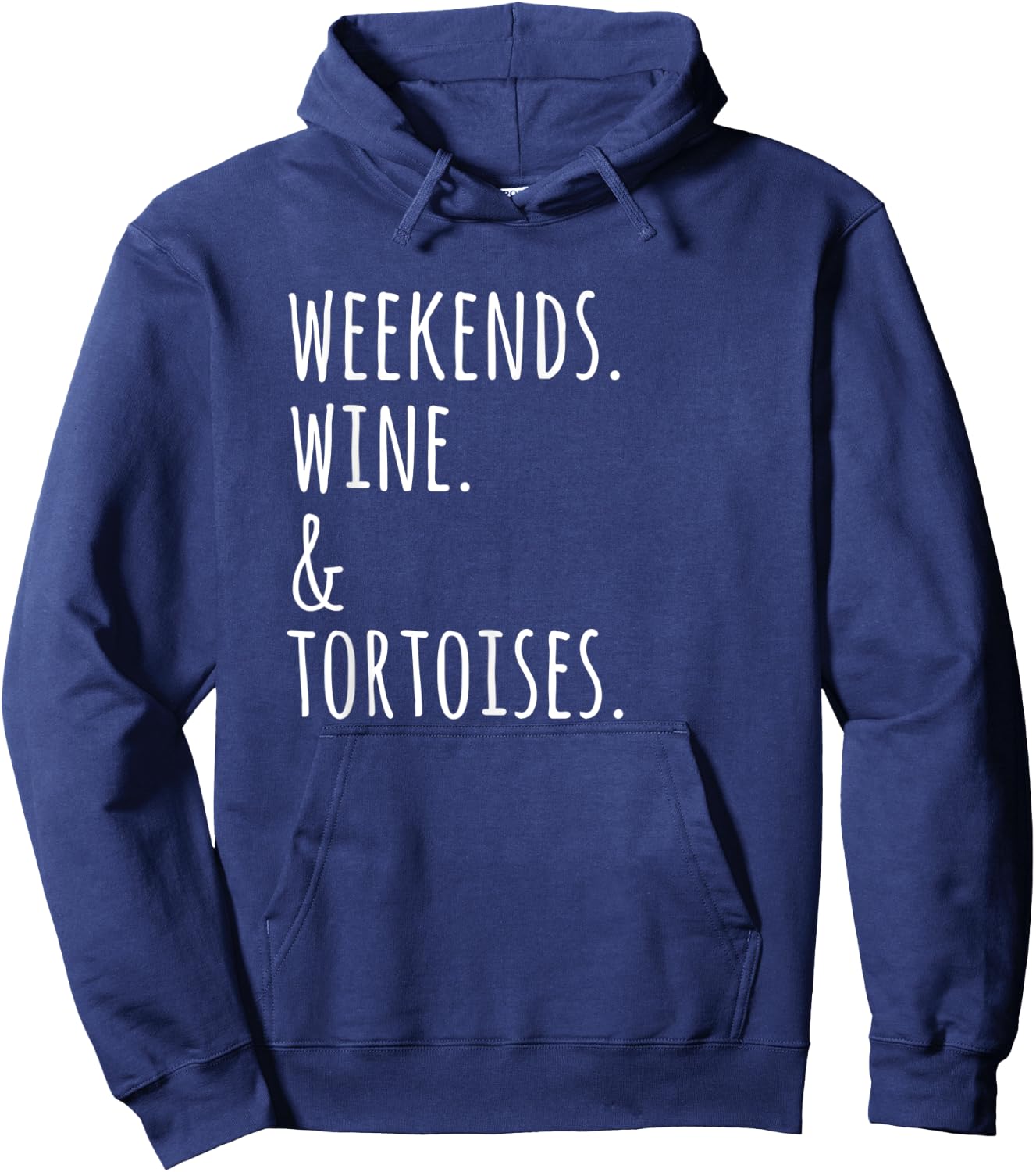 Weekends Wine Tortoise Pet Hoodie - Hoodie | Navy