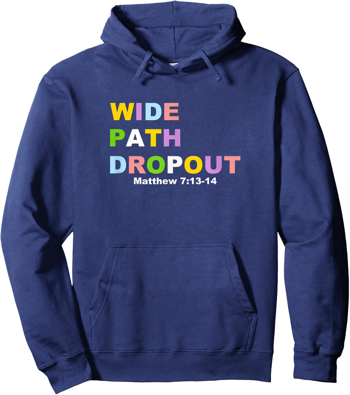 Wide Path Dropout Hoodie - Hoodie | Navy