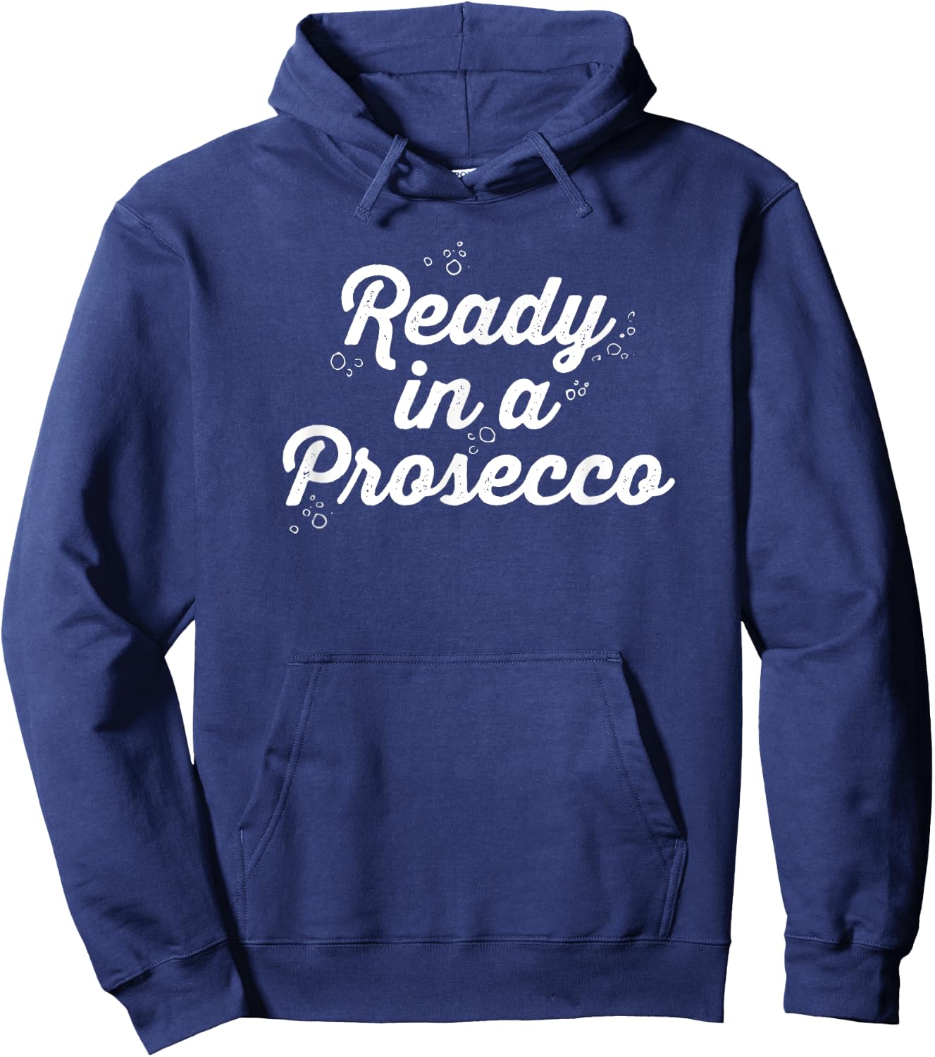 Ready in a Prosecco Summer Women Hoodie - Hoodie | Navy