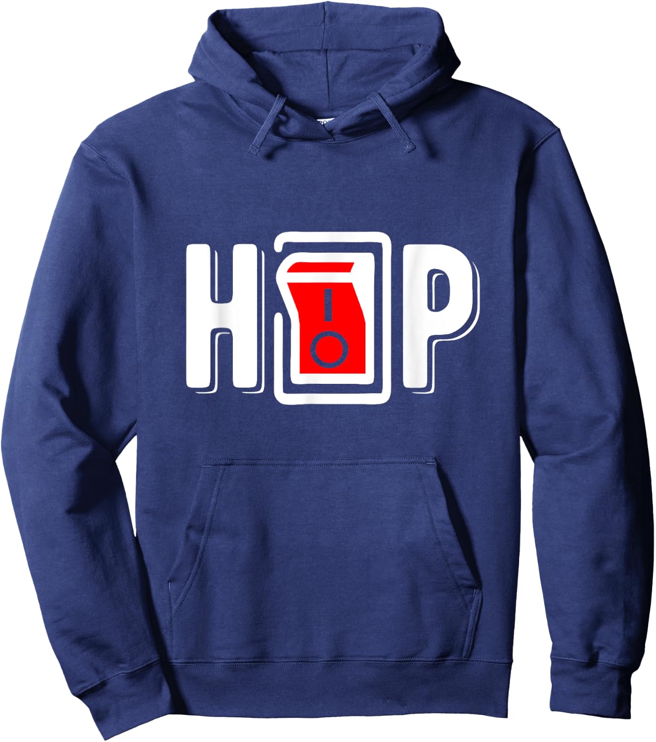 Hip-hop and rap music lovers, I love hip-hop Hoodie - Hoodie | Navy