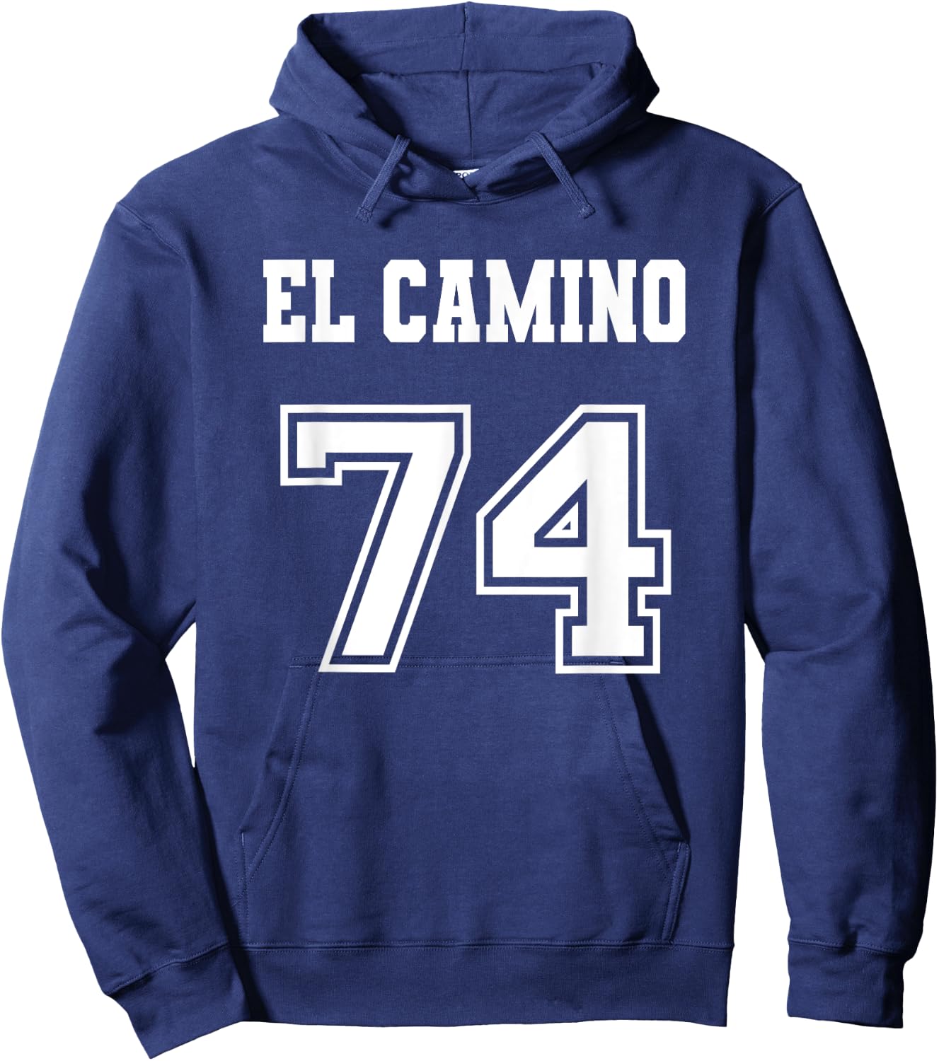 Jersey Style El Camino 74 1974 Hoodie - Hoodie | Navy
