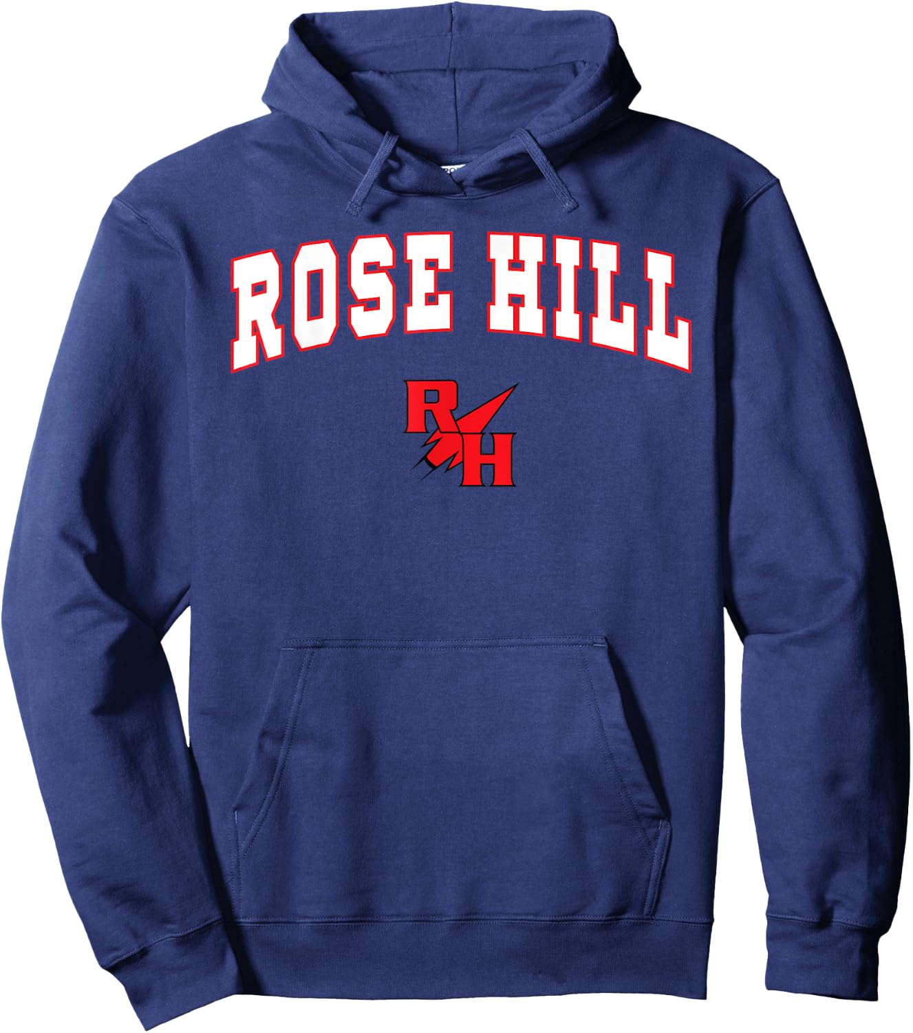 Rose Hill High School Rockets Hoodie - Hoodie | Navy